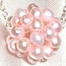 Wedding Bride Sterling Silver Freshwater Pearl Necklace