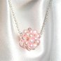 Wedding Bride Sterling Silver Freshwater Pearl Necklace