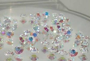 50x4mm Table Pointed Crystal AB SWAROVSKI ELEMENTS