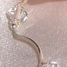 Sterling Silver Bridal Wedding Crystal Bracelet made with SWAROVSKI ELEMENTS