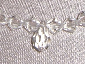 Sterling Silver Crystal Wedding Bridal Bracelet made with SWAROVSKI ELEMENTS