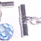 Crystal T-Bar Cufflinks made with SWAROVSKI ELEMENTS