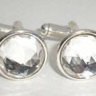 Wedding Party Crystal Groom Usher Gift Cufflinks made with SWAROVSKI ELEMENTS