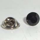 Jet Crystal Tack Tie Pin made with SWAROVSKI ELEMENTS