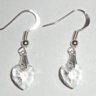 Heart Earings 925 Silver made with SWAROVSKI ELEMENTS
