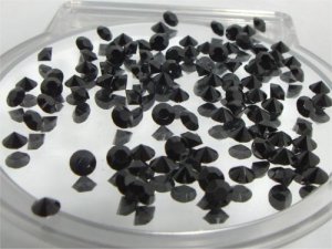 4.3MM JET WEDDING TABLE CRYSTAL SWAROVSKI ELEMENTS