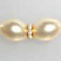 3pc VINTAGE Creamrose Pearls Wedding Jewellery Set made with SWAROVSKI ELEMENTS