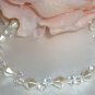3pc Crystal Pearl Jewelry Sterling Silver Wedding made with SWAROVSKI ELEMENTS