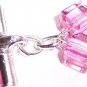 Wedding Groom Usher Gift Crystal T-Bar Cufflinks made with SWAROVSKI ELEMENTS