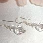 Sterling Silver Clear Crystal Wedding Earrings made with SWAROVSKI ELEMENTS