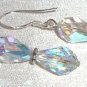 Wedding Sterling Silver Crystal AB Drop Earrings made with SWAROVSKI ELEMENTS