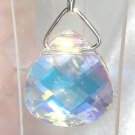 Sterling Silver Pear Drop Pendant made with SWAROVSKI ELEMENTS