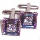 Vitrail Crystal Cufflinks made with SWAROVSKI ELEMENTS