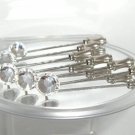 8 x 8mm Cravat Tie Pins made with SWAROVSKI ELEMENTS