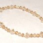 Wedding Valentine Xmas Gift Golden Crystal Bracelet made with SWAROVSKI ELEMENTS