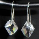 Xmas Wedding Valentine Gift Cosmic Crystal Earings made with SWAROVSKI ELEMENTS