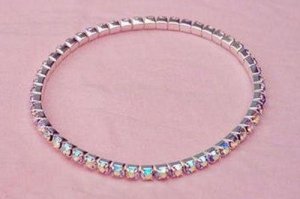SALE! AB Crystal Rhinestone Stretch Bracelet Bridal