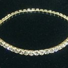 SALE! Clear Crystal Rhinestone Stretch Bracelet Bridal