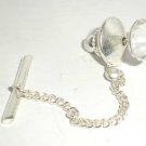 8.5mm Crystal Tack Tie Pin made with SWAROVSKI ELEMENTS