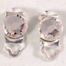 8.5mm Wedding Bridal Clear Crystal Clip Earrings made with SWAROVSKI ELEMENTS