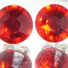 7mm Wedding Bridal Lt. Siam Crystal Stud Earrings made with SWAROVSKI ELEMENTS