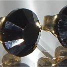 7mm Wedding Bridal Gift Jet Crystal Stud Earrings made with SWAROVSKI ELEMENTS