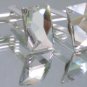 Wedding Cosmic Clear Crystal Groom Usher Cufflinks made with SWAROVSKI ELEMENTS
