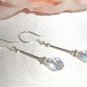 Crystal AB Drops Earrings Sterling Silver made with SWAROVSKI ELEMENTS