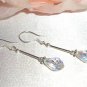 Crystal AB Drops Earrings Sterling Silver made with SWAROVSKI ELEMENTS