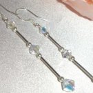 Crystal Earrings Sterling Silver made with SWAROVSKI ELEMENTS