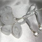 Bouquet Ribbon Heart Charm made with SWAROVSKI ELEMENTS