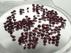100 3mm Garnet Crystals   SWAROVSKI ELEMENTS