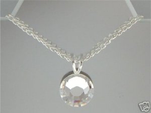 11mm Flatback Necklace made with SWAROVSKI ELEMENTS