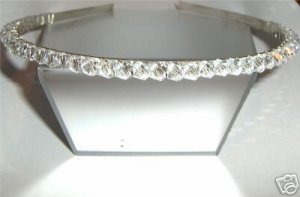 Wedding Bridal Headband Crystal Tiara Prom made with SWAROVSKI ELEMENTS