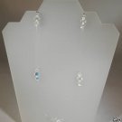 Wedding Bridal Favour Crystal  Illusion Necklace made with SWAROVSKI ELEMENTS