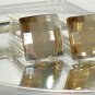Wedding Chess Golden Crystal Groom Usher Cufflinks made with SWAROVSKI ELEMENTS