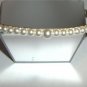 Wedding Bridal Bridesmaid Cream Crystal Pearl Tiara made with SWAROVSKI ELEMENTS