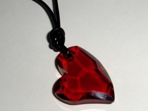 Wedding Gift Crystal Devoted Heart Necklace Pendant made with SWAROVSKI ELEMENTS