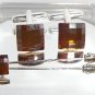 Wedding Crystal Cufflinks & Cravat Tie Pin Set Gift made with SWAROVSKI ELEMENTS