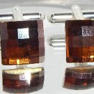 Chess Crystal Wedding Groom Gift Usher Cufflinks made with SWAROVSKI ELEMENTS