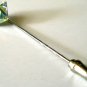 Wedding Groom Usher Gift Crystal Cravat Tie Pin  made with SWAROVSKI ELEMENTS