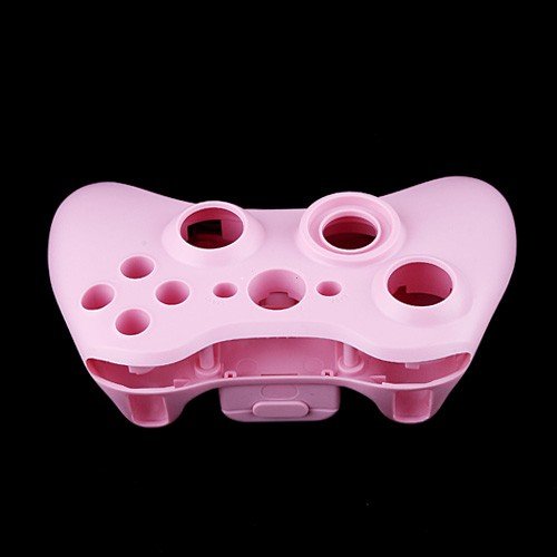 Pink Wireless Controller Full Shell Faceplate Case for XBOX 360
