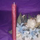Layered Beeswax Taper Candle