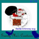 Santa-chimney