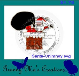 Santa-chimney
