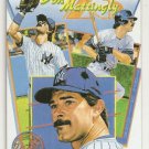 Don Mattingly Homemade NY Yankee  Artwork Card Plain Black Back Unique only 1/2