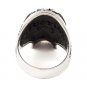 Flame Skull Ring by Silverlgy, available US size: 7-15