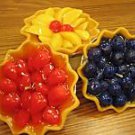 CANDLE Fruit Pies, Assorted Fruit Scents - Aromotherapy
