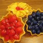 CANDLE Fruit Pies, Assorted Fruit Scents - Aromotherapy