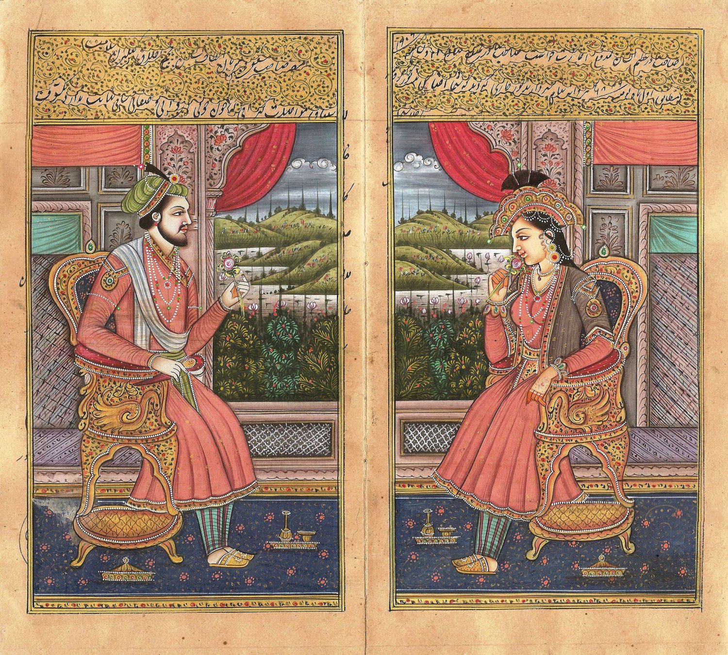 Mughal paintings were called